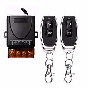 Relé com comando à distância 12V 30A para controlo remoto de equipamentos elétricos e iluminação