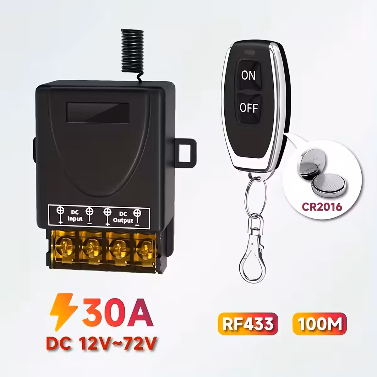 Relé com modo Momentâneo e Comutação para controlo flexível de equipamentos