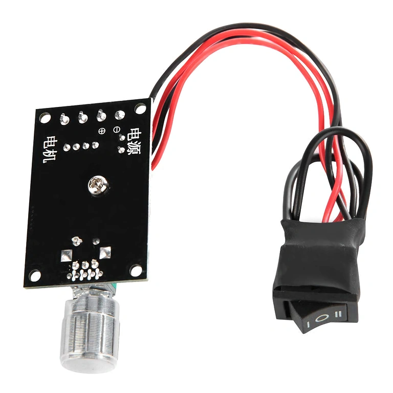 Kit controlador de motor DC com todos os componentes