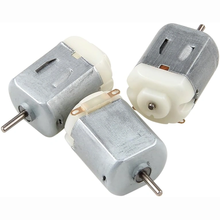 Motor DC mini 130, tensão 3V, conjunto de 6 peças