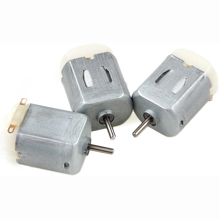 Motor DC mini 130, tensão 6V, conjunto de 6 peças