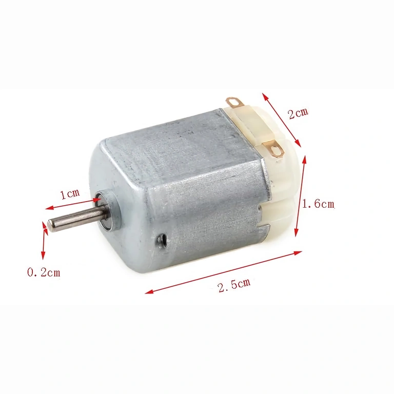 Motor DC mini 130 para experiências educativas, conjunto de 6 peças