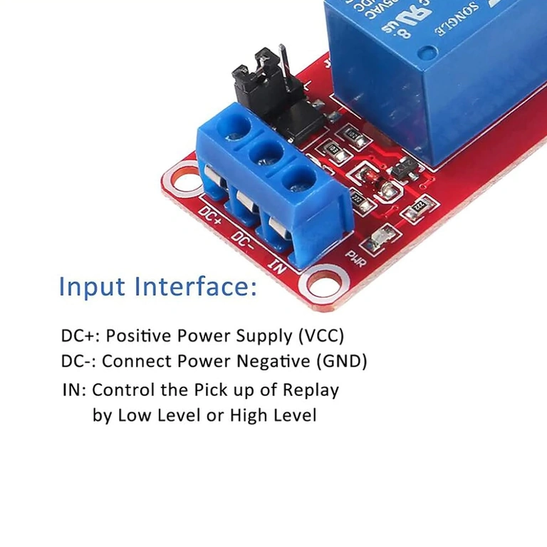Conjunto de módulos relé 5V com optoacoplador, 1 canal, compatíveis com Arduino e Raspberry Pi