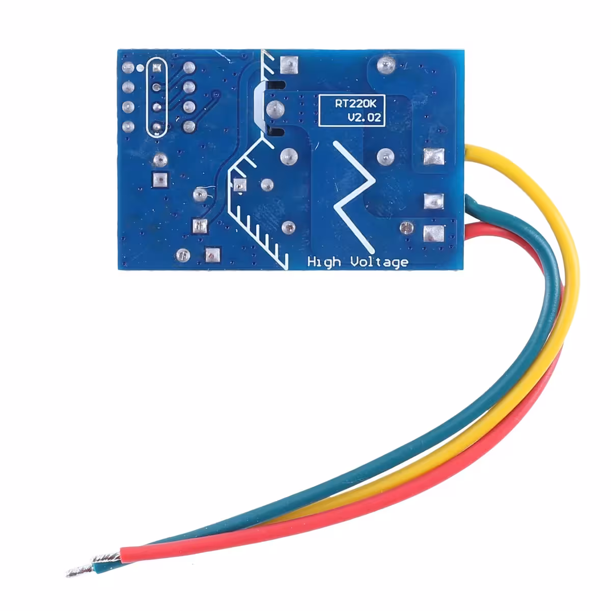 Módulo relé temporizador mecânico/analógico – vista lateral completa