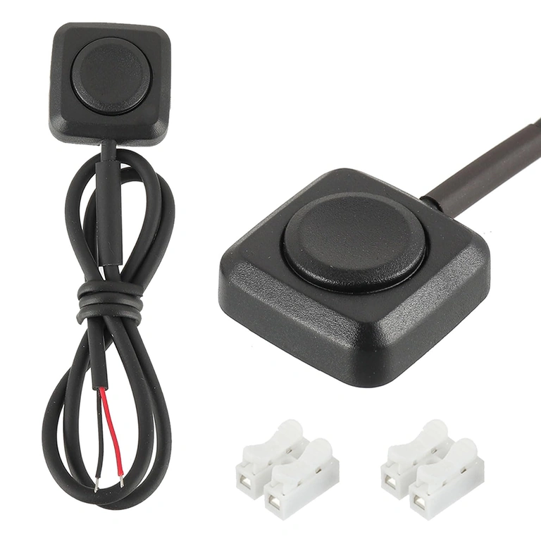 Imagem genérica do botão mini 12V/24V para apresentação do produto
