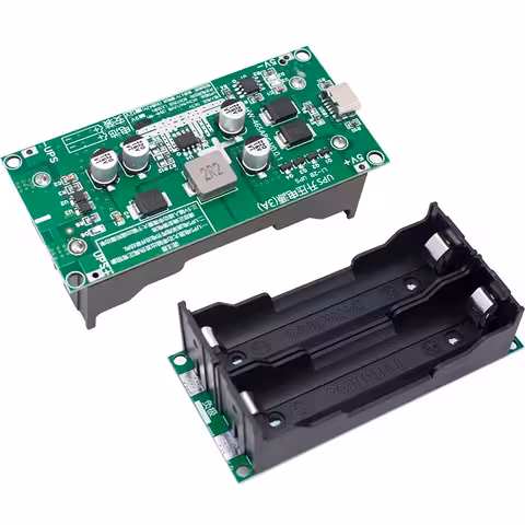 Módulo UPS Mini 5V/12V – Módulo UPS DC com Carregamento para Baterias 18650