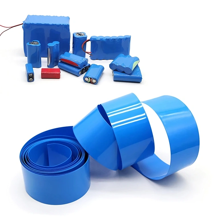 Filme termorretrátil Cellpack azul para baterias 18650