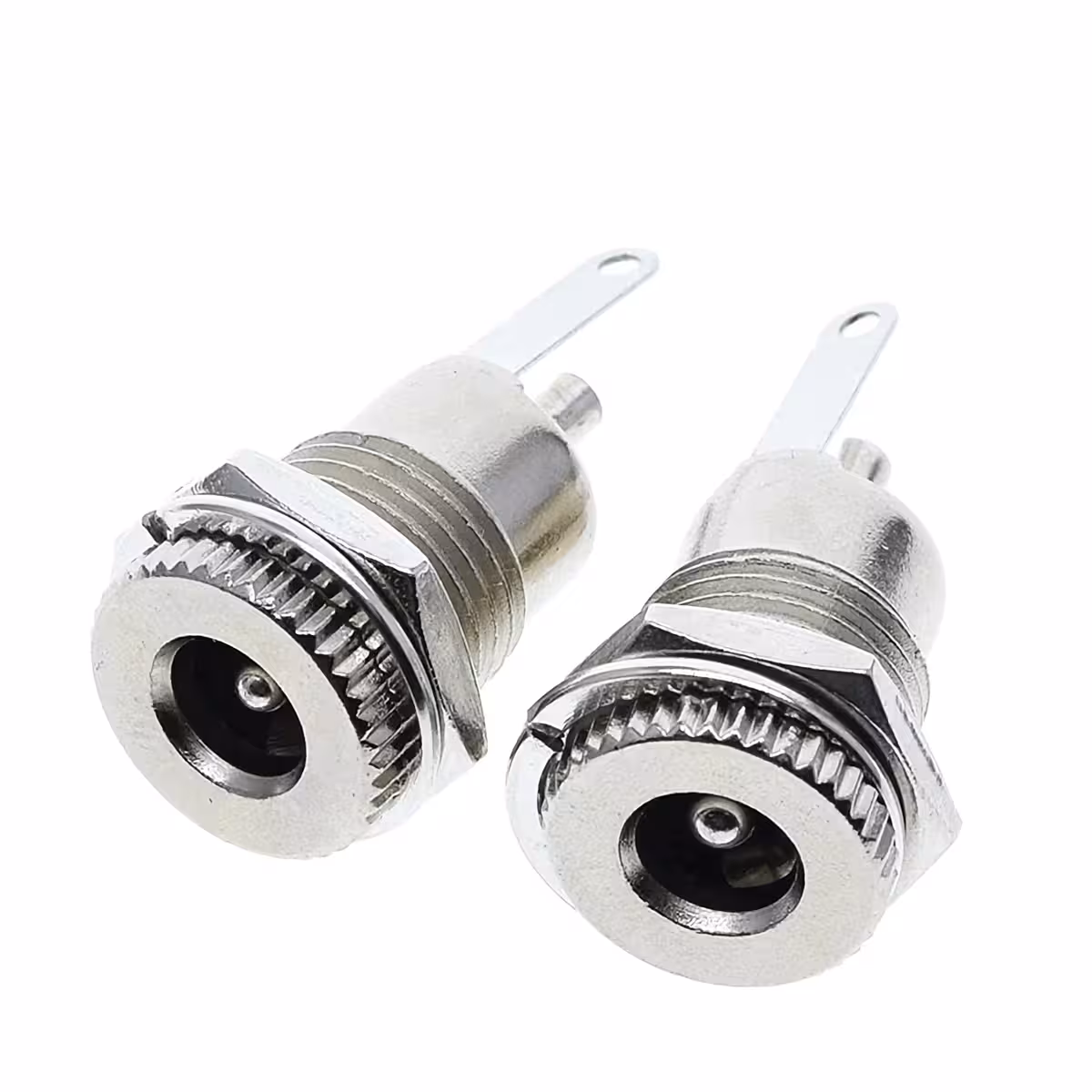 Conector DC 12V 5,5x2,1mm – vista lateral