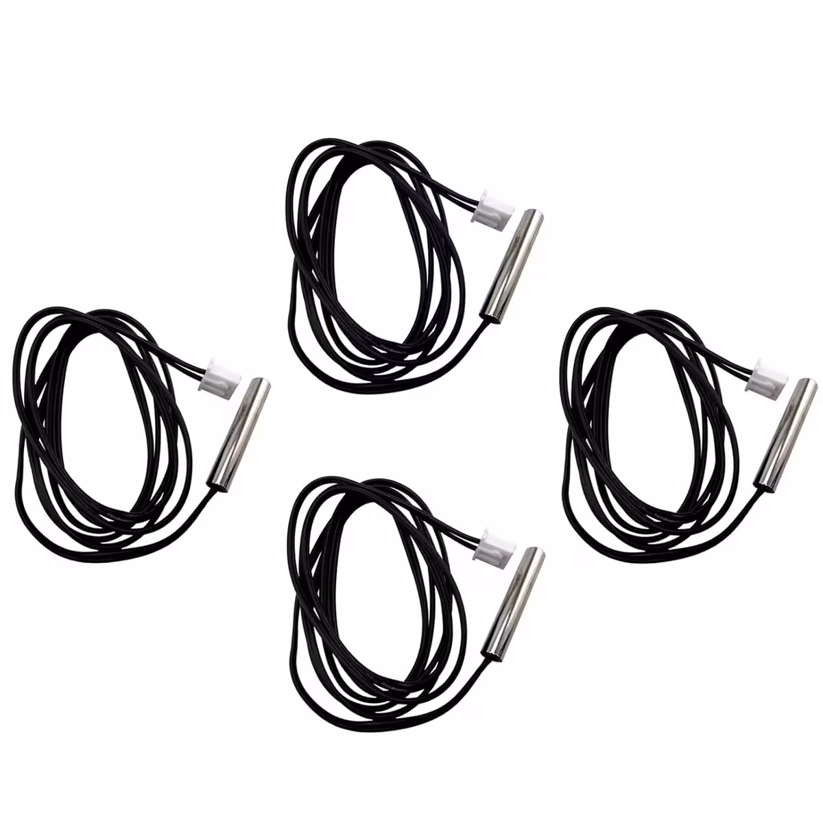 Conjunto de 4 sensores de temperatura NTC 10K para central térmica