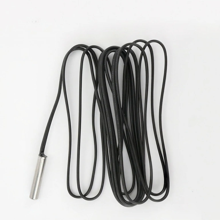 Conjunto de 4 peças – dimensões da sonda NTC Conjunto de 4 dimensões da sonda NTC 10K 5x30 mm