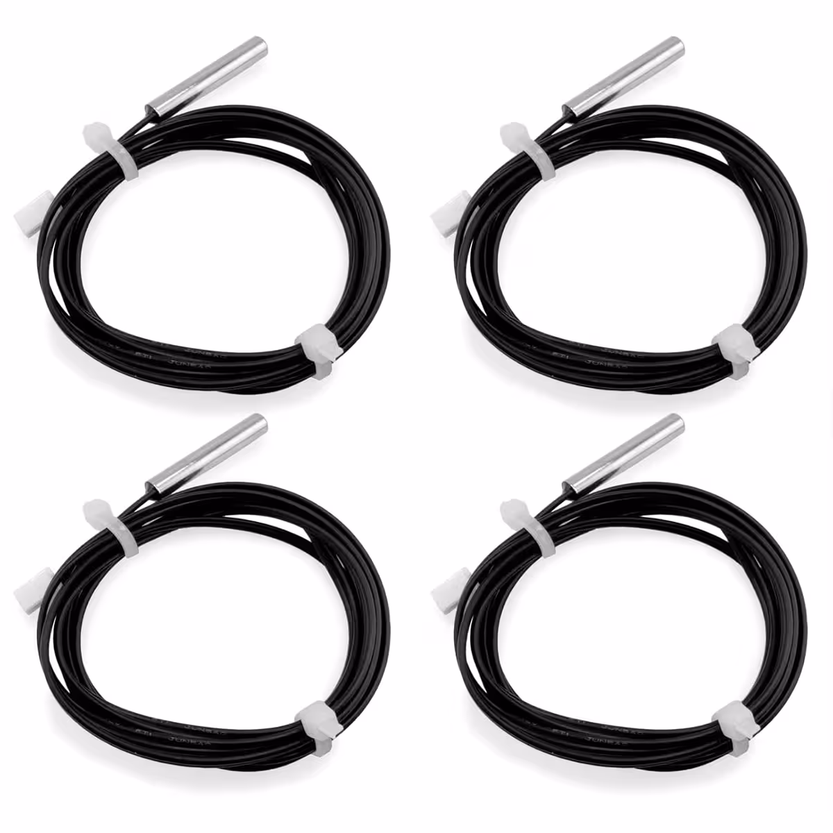 Conjunto de 4 sondas NTC 10K para medição da temperatura da água