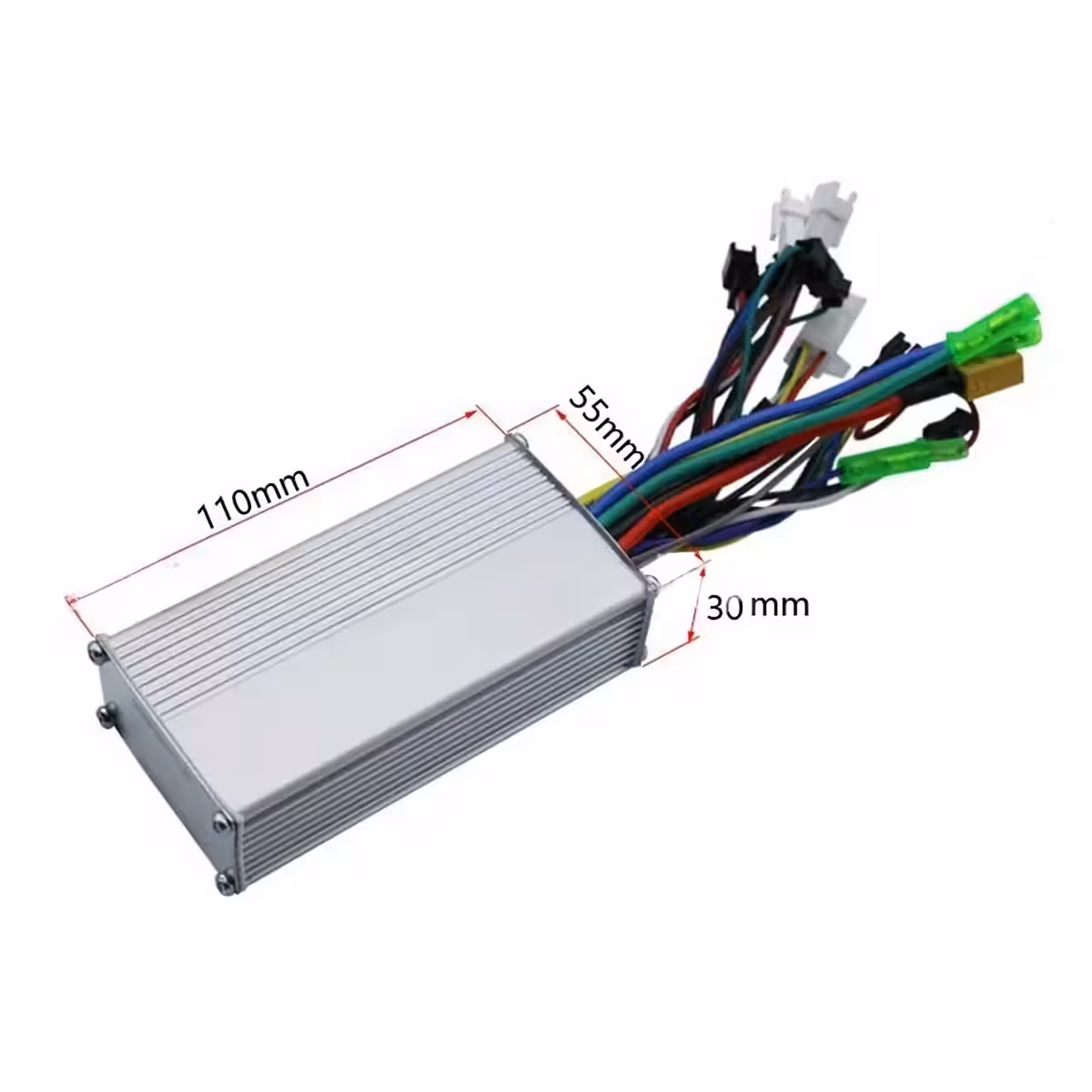 Conexão para luzes e interface elétrica no controlador M5 500W–1000W