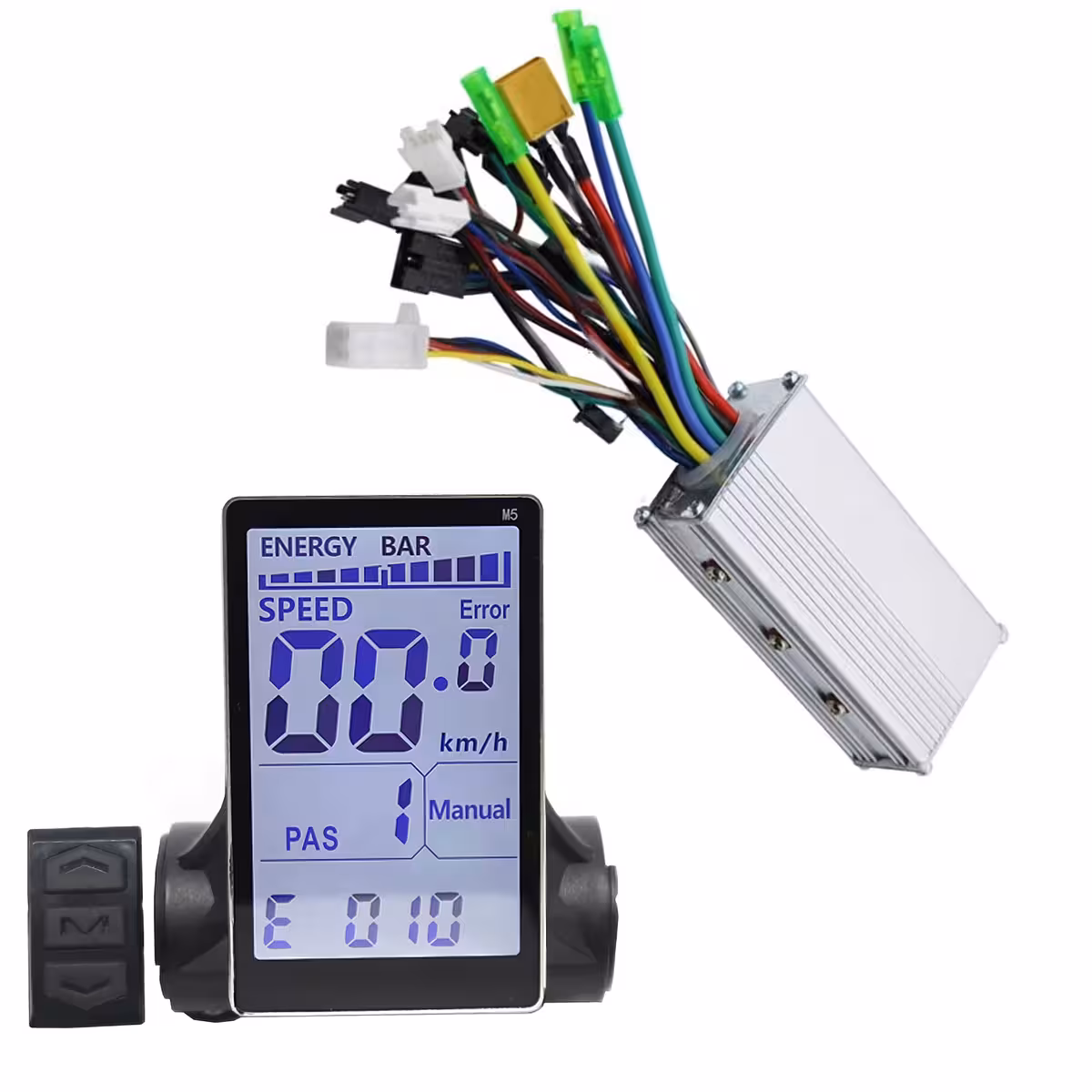 Sensor PAS montado no quadro da bicicleta elétrica