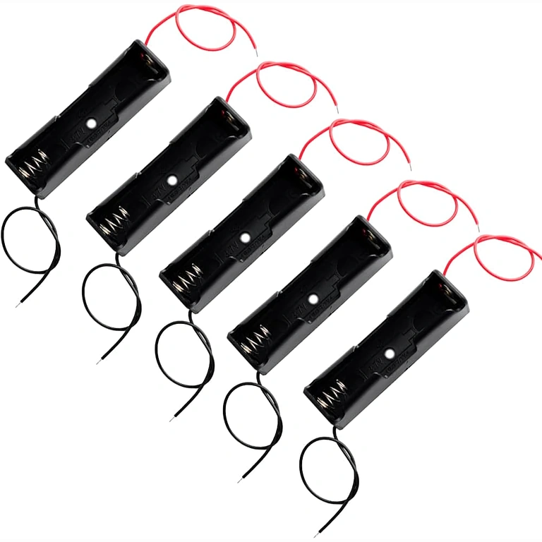 Suporte de bateria para circuitos eletrónicos