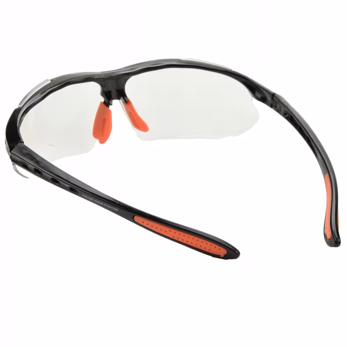 Óculos de ciclismo com armação leve e lente transparente